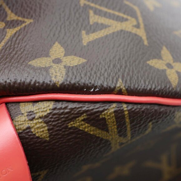 Louis Vuitton  Totem Speedy 30 Monogram Canvas Satchel Bag Flamingo Pink - Picture 9 of 12